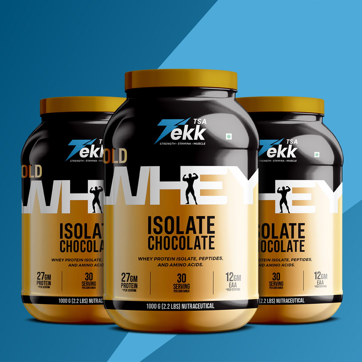 Triple Pack (1kg X 3) Whey Isolate