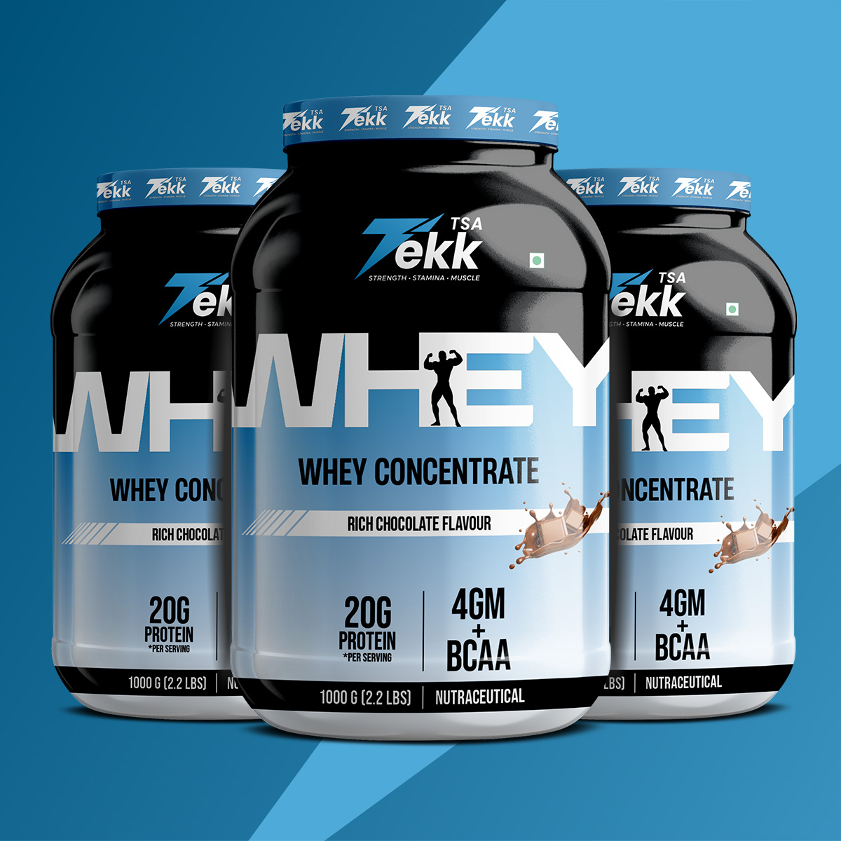 Triple (1kg x 3) Whey Concentrate